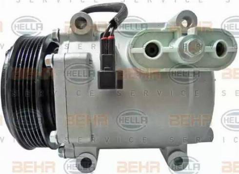 HELLA 8FK 351 334-841 - Kompressori, ilmastointilaite inparts.fi