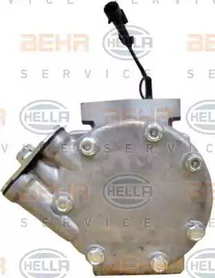 HELLA 8FK 351 334-751 - Kompressori, ilmastointilaite inparts.fi