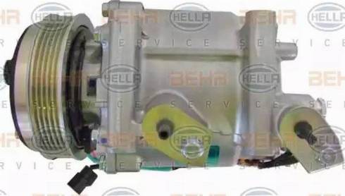 HELLA 8FK 351 322-491 - Kompressori, ilmastointilaite inparts.fi