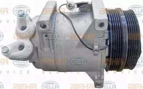 HELLA 8FK 351 322-431 - Kompressori, ilmastointilaite inparts.fi