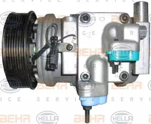 HELLA 8FK 351 273-431 - Kompressori, ilmastointilaite inparts.fi