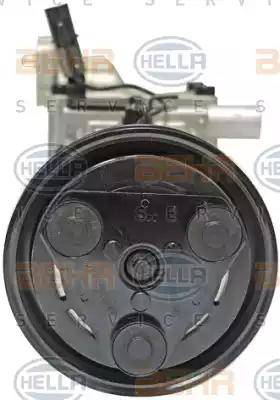 HELLA 8FK 351 273-081 - Kompressori, ilmastointilaite inparts.fi