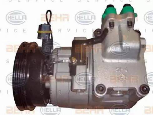 HELLA 8FK 351 273-071 - Kompressori, ilmastointilaite inparts.fi