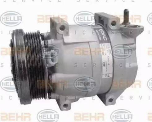 HELLA 8FK 351 273-351 - Kompressori, ilmastointilaite inparts.fi