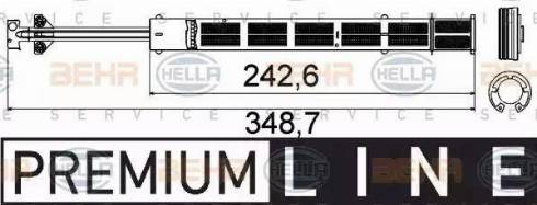 HELLA 8FT 351 192-561 - Kuivain, ilmastointilaite inparts.fi