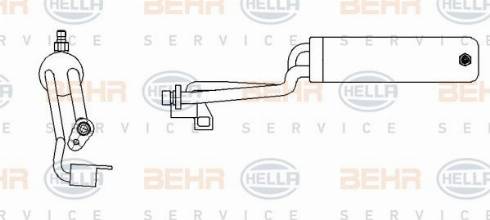 HELLA 8FT 351 192-754 - Kuivain, ilmastointilaite inparts.fi