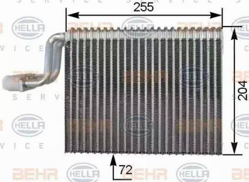 HELLA 8FV 351 330-541 - Höyrystin, ilmastointilaite inparts.fi