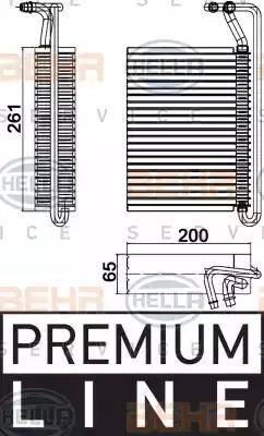 HELLA 8FV 351 330-501 - Höyrystin, ilmastointilaite inparts.fi