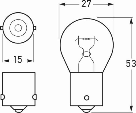 HELLA 8GA 002 073-243 - Polttimo, seisonta / äärivalo inparts.fi