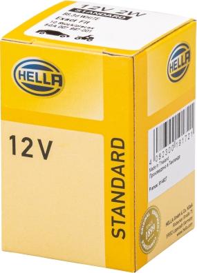 HELLA 8GA 007 997-001 - Polttimo, mittariston valo inparts.fi