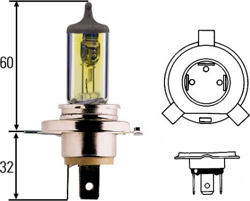 HELLA 8GJ 002 525-341 - Polttimo, ajovalo inparts.fi