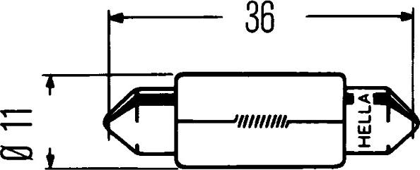 HELLA 8GM 002 092-137 - Polttimo inparts.fi