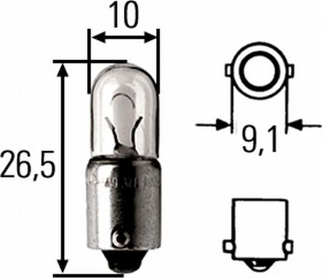 HELLA 8GP 008 285-001 - Polttimo inparts.fi