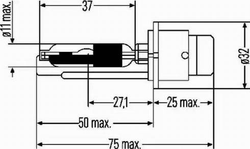 HELLA 8GS 007 001-121 - Polttimo inparts.fi