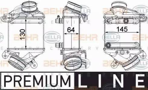 HELLA 8ML 376 746-441 - Välijäähdytin inparts.fi