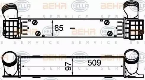 HELLA 8ML 376 731-794 - Välijäähdytin inparts.fi