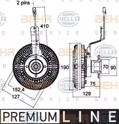 HELLA 8MV 376 758-481 - Kytkin, jäähdytystuuletin inparts.fi