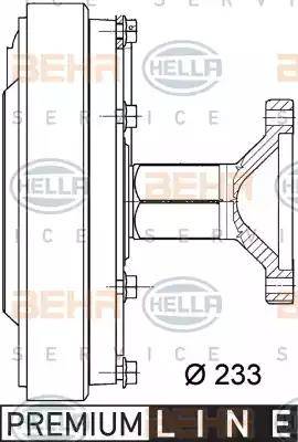 HELLA 8MV 376 728-761 - Kytkin, jäähdytystuuletin inparts.fi