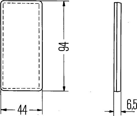 HELLA 8RA 003 326-041 - Heijastin inparts.fi