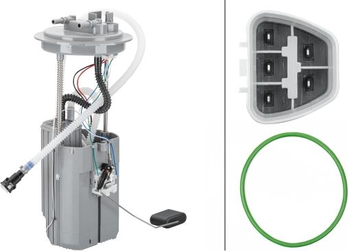 HELLA 8TF 358 106-721 - Polttoaineen syöttömoduuli inparts.fi