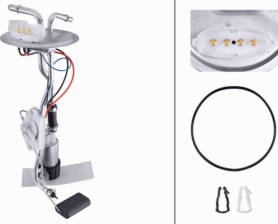 HELLA 8TF 358 308-721 - Polttoaineen syöttömoduuli inparts.fi