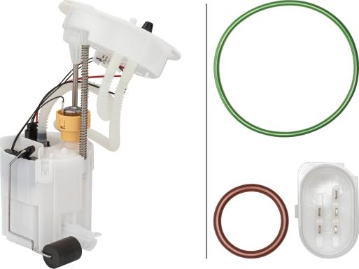 HELLA 8TF358 302-881 - Polttoaineen syöttömoduuli inparts.fi