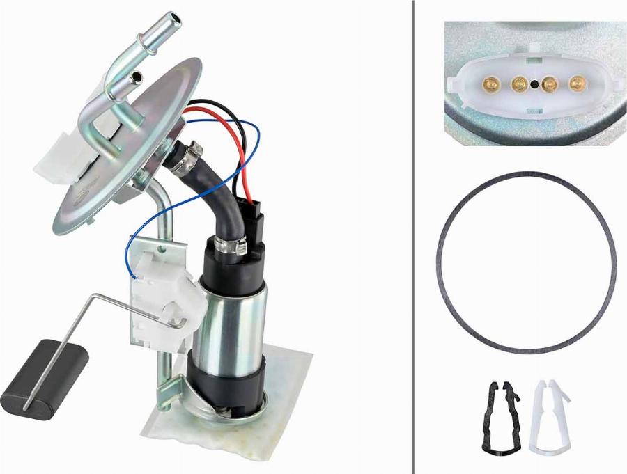 HELLA 8TF 358 318-041 - Polttoaineen syöttömoduuli inparts.fi