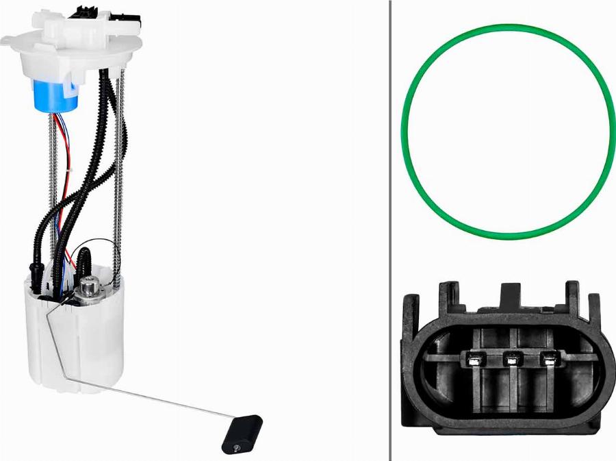 HELLA 8TF 358 318-101 - Polttoaineen syöttömoduuli inparts.fi