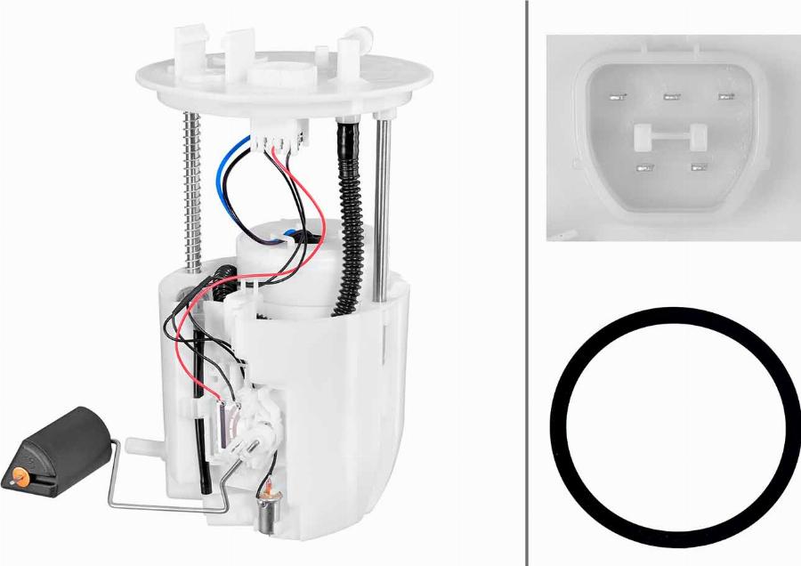 HELLA 8TF 358 312-141 - Polttoaineen syöttömoduuli inparts.fi