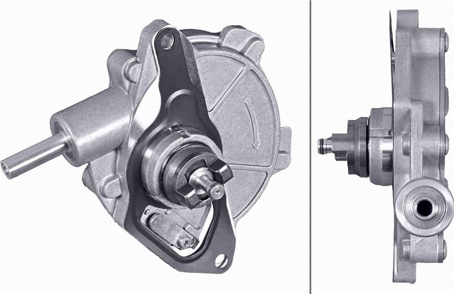 HELLA 8TM 358 400-301 - Alipainepumppu, jarrujärjestelmä inparts.fi