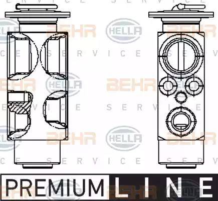 HELLA 8UW 351 336-161 - Paisuntaventtiili, ilmastointilaite inparts.fi