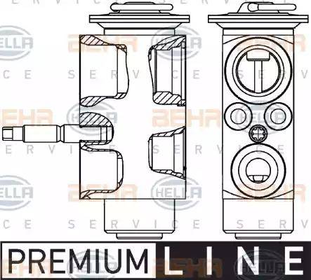 HELLA 8UW 351 239-601 - Paisuntaventtiili, ilmastointilaite inparts.fi