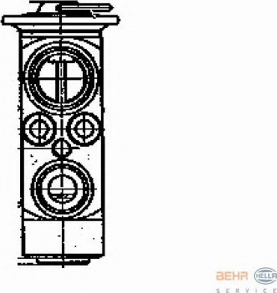 HELLA 8UW 351 239-291 - Paisuntaventtiili, ilmastointilaite inparts.fi