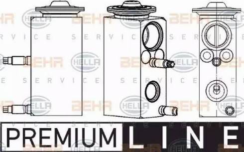 HELLA 8UW 351 234-581 - Paisuntaventtiili, ilmastointilaite inparts.fi