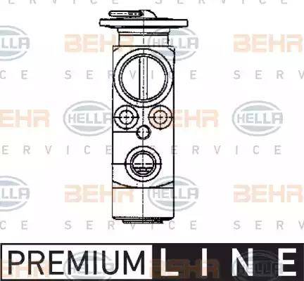 HELLA 8UW 351 234-041 - Paisuntaventtiili, ilmastointilaite inparts.fi