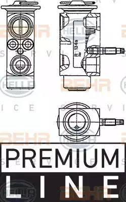 HELLA 8UW 351 234-201 - Paisuntaventtiili, ilmastointilaite inparts.fi