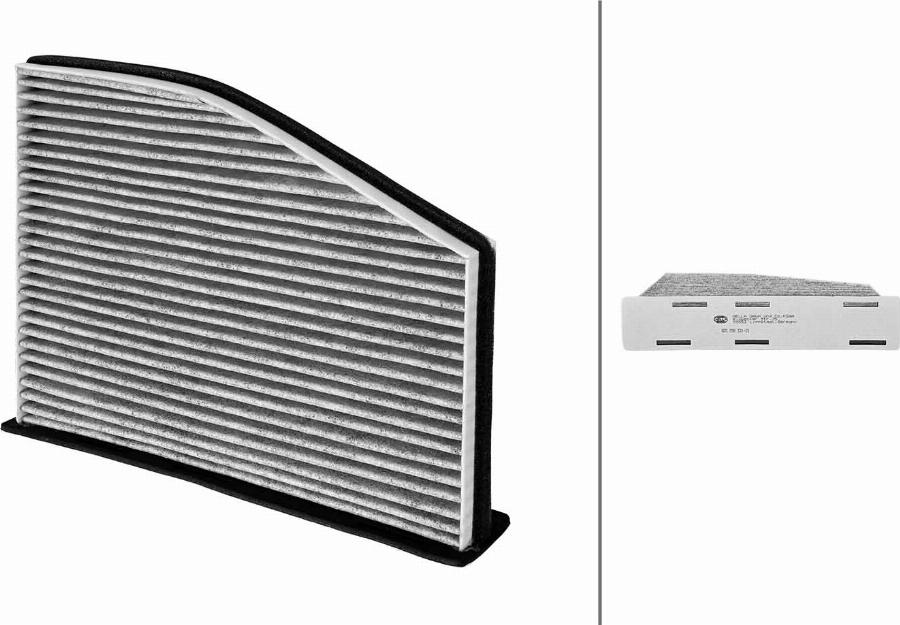 HELLA 8ZC 358 331-151 - Suodatin, sisäilma inparts.fi