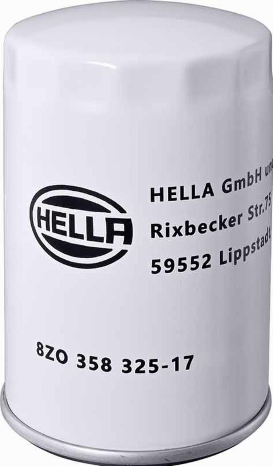 HELLA 8ZO 358 325-171 - Öljynsuodatin inparts.fi