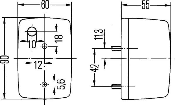 HELLA 2BA 002 652-101 - Vilkkuvalo inparts.fi