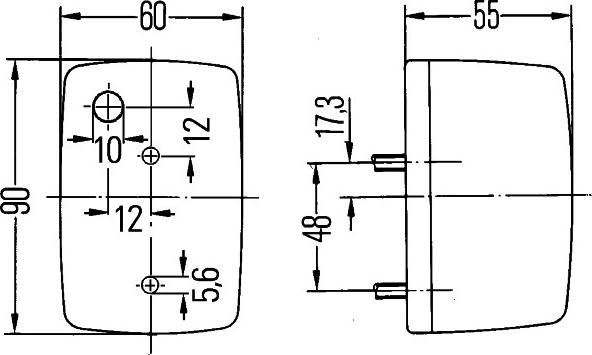 HELLA 2BA 002 652-121 - Vilkkuvalo inparts.fi