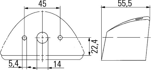 HELLA 2KA 007 929-007 - Rekisterivalo inparts.fi