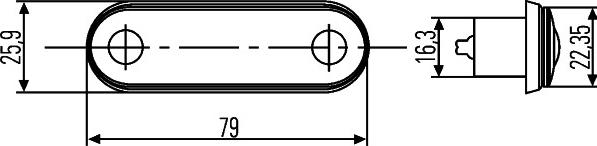 HELLA 2PF 959 590-207 - Sivuvalo inparts.fi