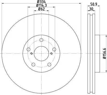 Japanparts 60022025 - Jarrulevy inparts.fi