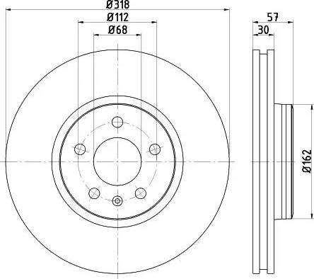 TRW BV 9323 - Jarrulevy inparts.fi