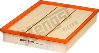 Hengst Filter E475L - Ilmansuodatin inparts.fi