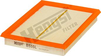 Hengst Filter E555L - Ilmansuodatin inparts.fi