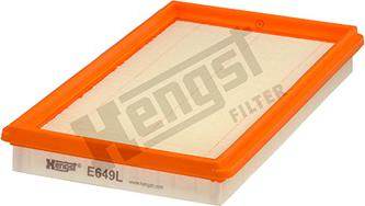 Hengst Filter E649L - Ilmansuodatin inparts.fi