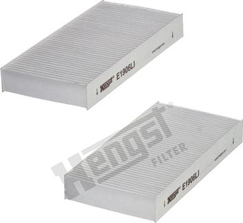 Hengst Filter E1906LI-2 - Suodatin, sisäilma inparts.fi