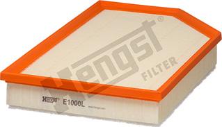 Hengst Filter E1000L - Ilmansuodatin inparts.fi