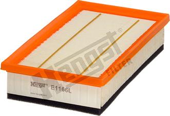 Hengst Filter E1166L - Ilmansuodatin inparts.fi